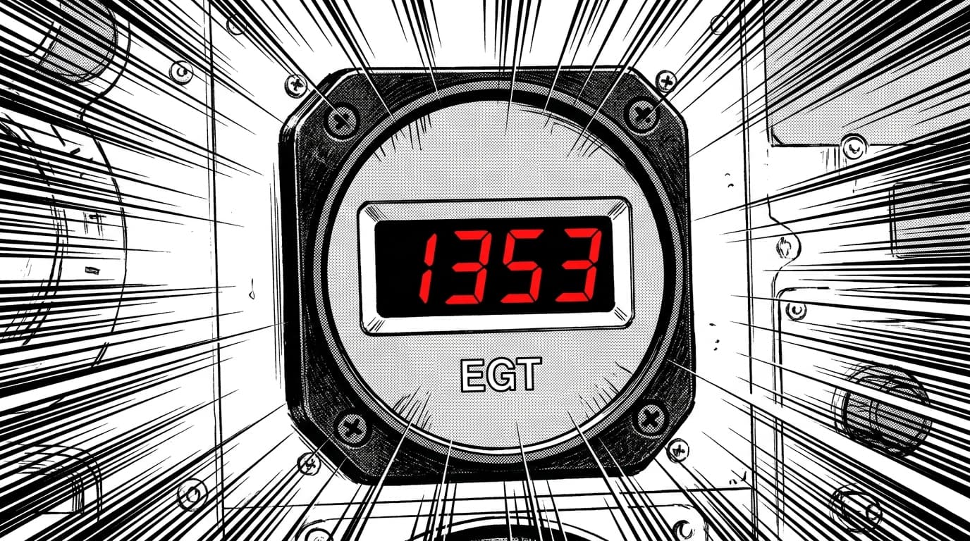 Peak EGT is not a temperature worth chasing